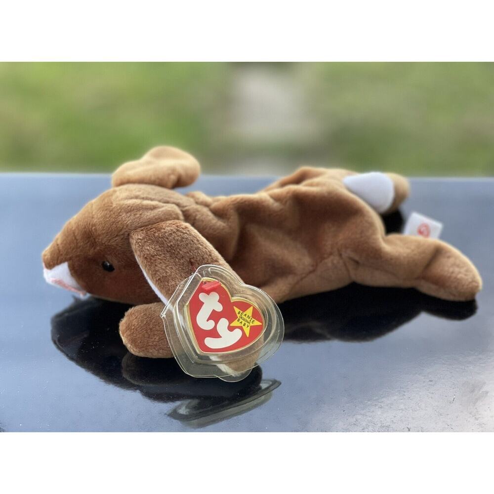 Ty Beanie Babies Collection‎ Ears The Rabbit 1995 Vintage Retired